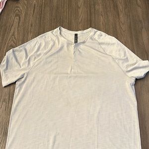 Men's Lululemon grey Henley XL